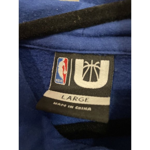 Golden State Warriors Hoodie Mens Large Blue Hoodie NBA Basketball Pull Over - Picture 4 of 5